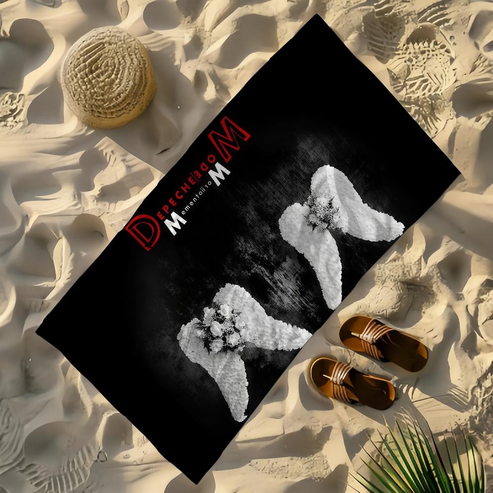 Asciugamano Rock Band D-Depeche M-Mode Yoga Palestra Yoga Palestra Leggero Portatile per Nuoto Spiaggia Viaggio Accessori Sportivi A Prova di Sabbia
