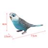 Simulation Parrot Figurine Bird Animal Sculpture for Micro Landscape DIY Landscaping Bath Toys Party Favors Cake Toppers