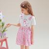 Girls' 2026 Summer T-Shirt & Skirt Set
