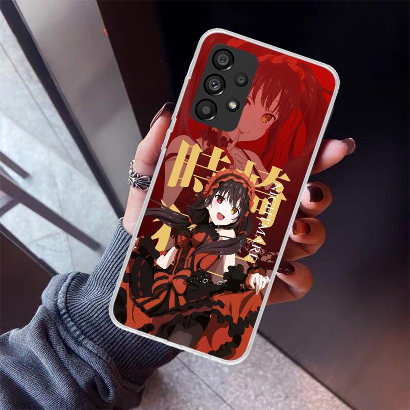 

Чехол для телефона Tokisaki Kurumi из Date A Live для Samsung Galaxy A52 A51 A50S A32 A22 A12 A02S A72 A71 A31 A70 A30S Note 20 Ultra 10 Pl Samsung Note 20Ultra