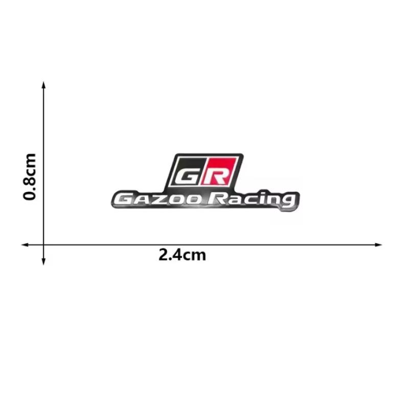 1Pc Aluminium Car Rear Tail Emblem Badge Sticker For Levin Corolla Alphard Avensis Prius Crown Yaris