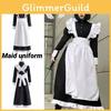 Cotton Blend Fabric Maid Costume Comfortable And Trendy Cosplay Outfit
