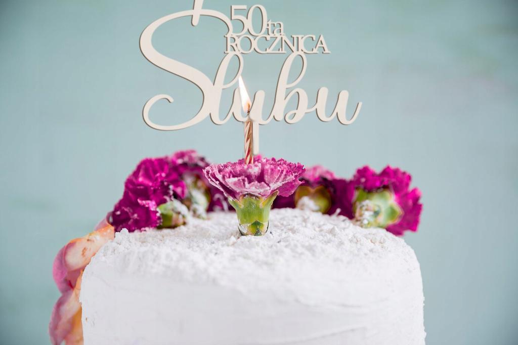 Personalized cake topper 30th 40th 45th 50th wedding anniversary number to choose from