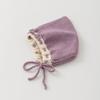 Korean-Style Hand-Knitted Wool Hat for Newborns – Warm, Windproof, and Ear-Protective for Boys and Girls.