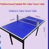 Mussel Foldable Kids' Mini Table Tennis Table
