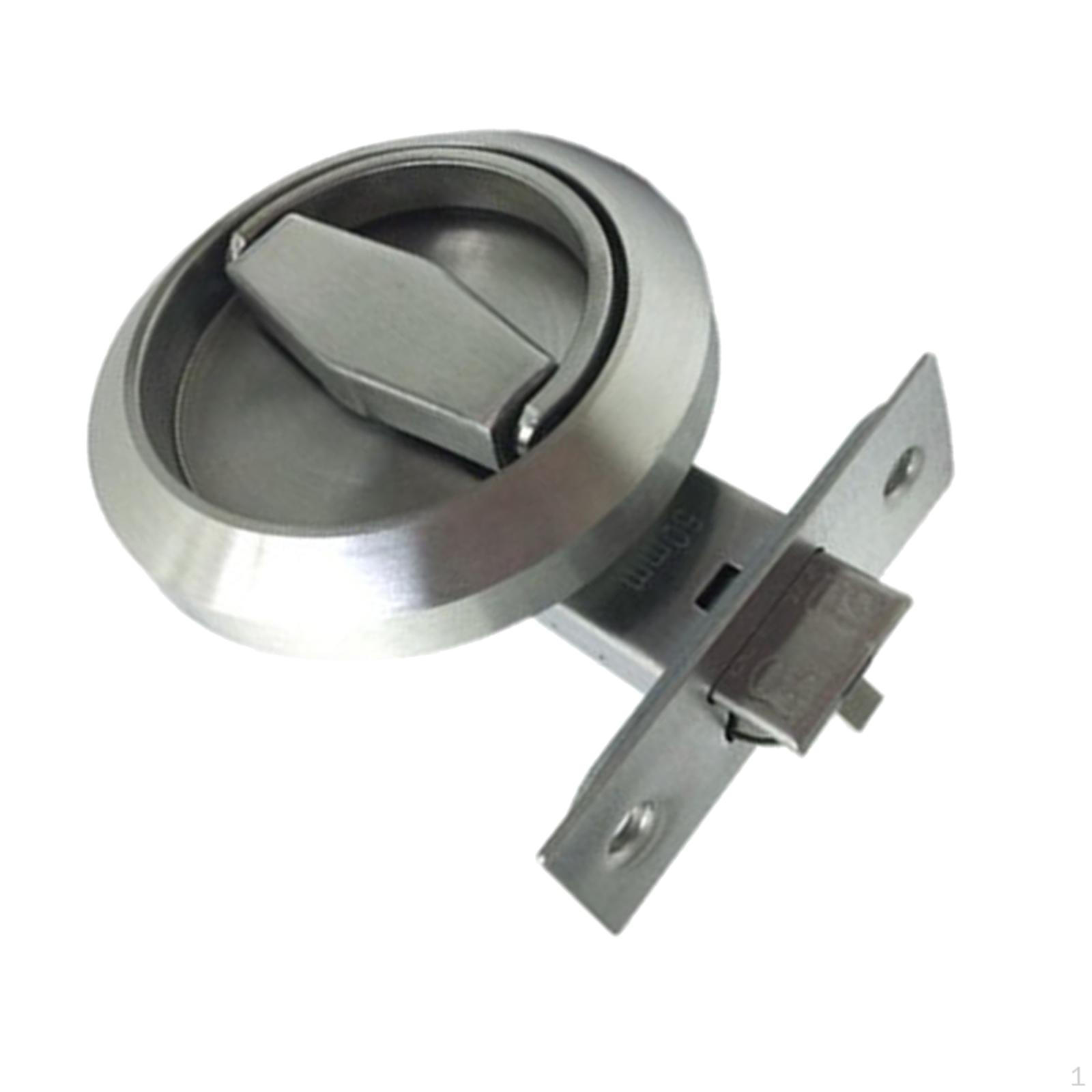 

Круглі ручки Кільця Тяги Замок Деталі дверної ручки Ручка з нержавіючої сталі для зовнішнього використання Single Lock