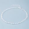 KOFSAC Summer Fashion 925 Silver Anklets For Women Beach Party Beads Ankle Chain Bracelet Foot Jewelry Girl Best Gifts