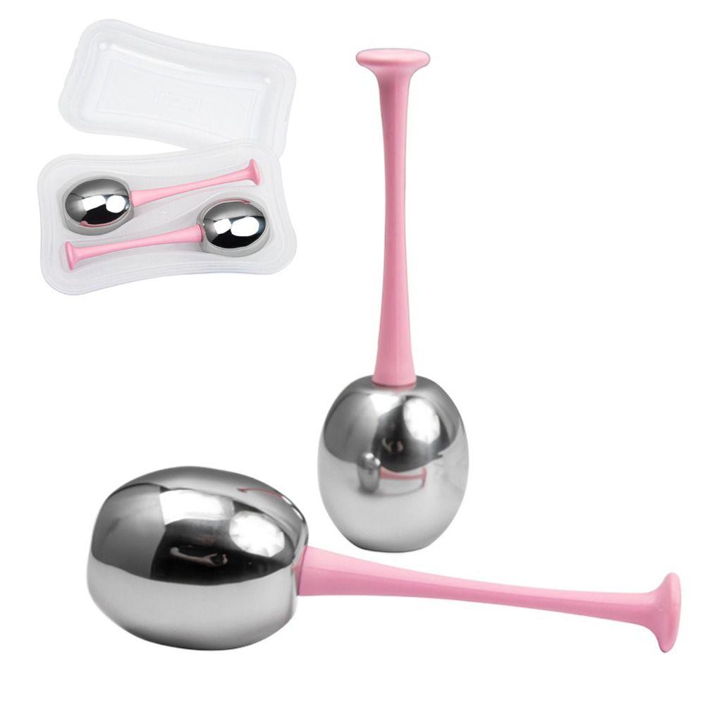 Stainless Steel Facial Ice Globes Puffiness Relief Cryo Facial Globes  Skin Therapy