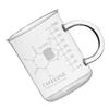 Glass Coffee Cup Clear Precision Graduated Scale for Accurate Espresso Brewing Measuring Coffee Beaker Kitchen Measuring Cups