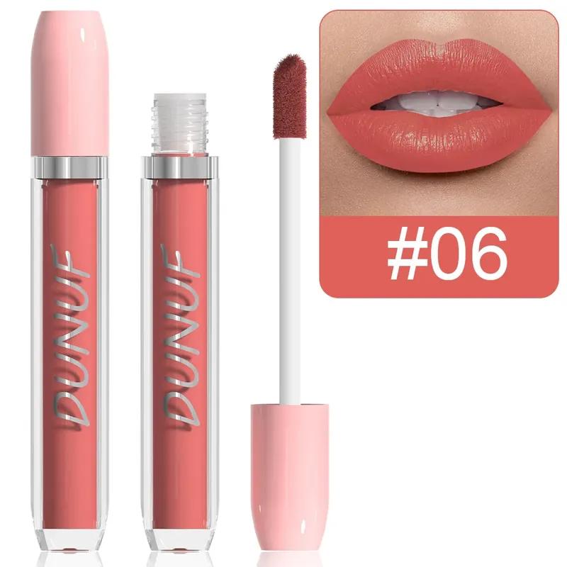 25 Farben samtig matter Lippenstift, flüssig, wasserfest, sexy rote Matte Lip Glaze, Antihaft-Halloween-Make-up, verblasst nicht leicht, Lipgloss
