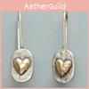 Romantic Heart Shaped Women's Earrings Exquisite Luxurious Fashion Jewelry For Parties