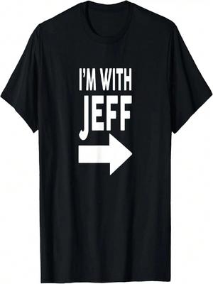 Ich bin mit JEFF T-Shirt Jeffery Name JEFF Shirt Jeff T-Shirt