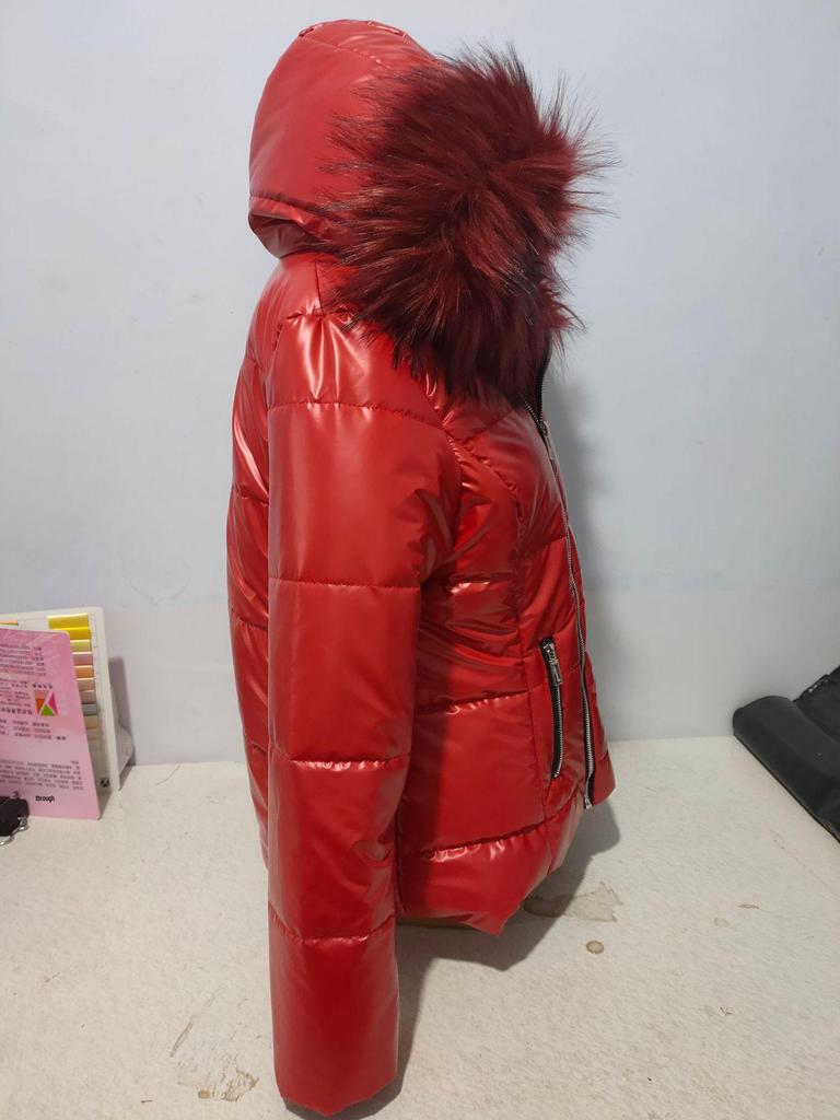 European & American Women's Autumn/Winter Short Cotton Down Jacket X6303