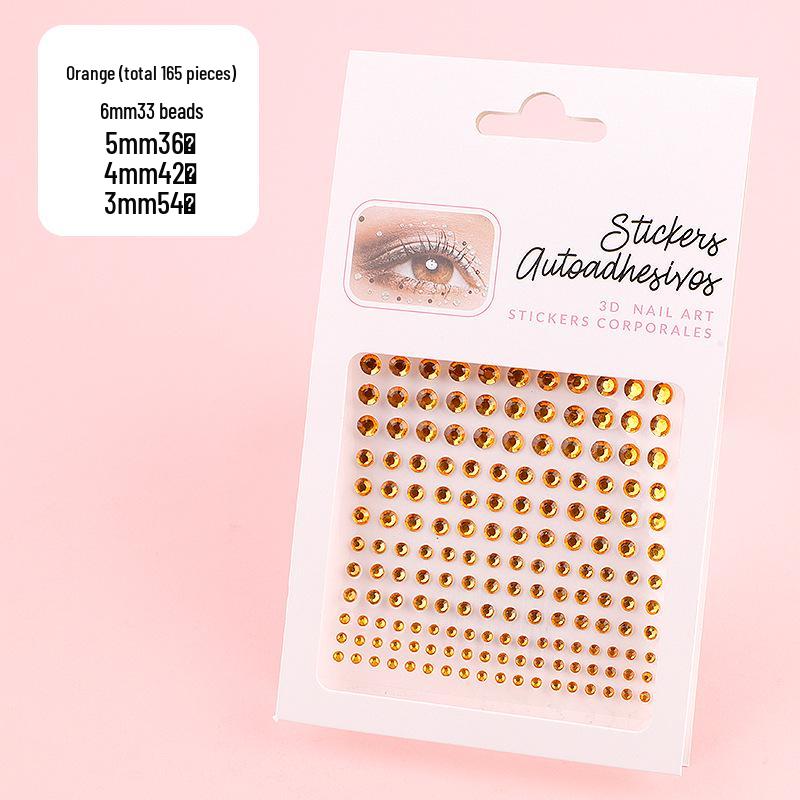 

15-цветные кристальные и акриловые наклейки для лица - Stage Beauty Diamonds