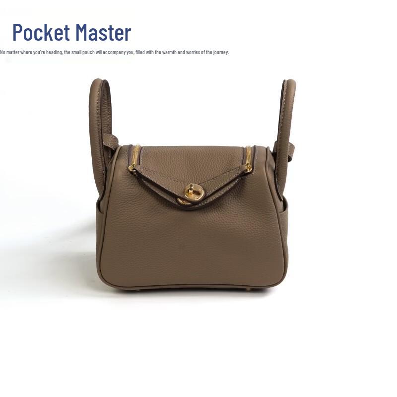 

Женская кожаная сумка-подушка Dou Xiaozhu 19x10x12cm (Long Strap)