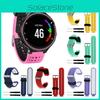 רצועת החלפה מסיליקון צבעונית ועמידה לשעוני Garmin Forerunner 220 230 235 620 630