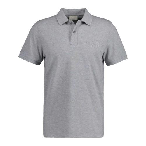 Gant Mens Shield Tonal Polo Shirt