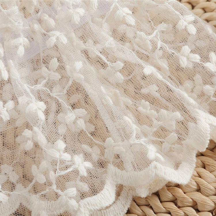 Easy Sleeves Cuffs White Lace Brim Women Simple Wedding False Sleeves