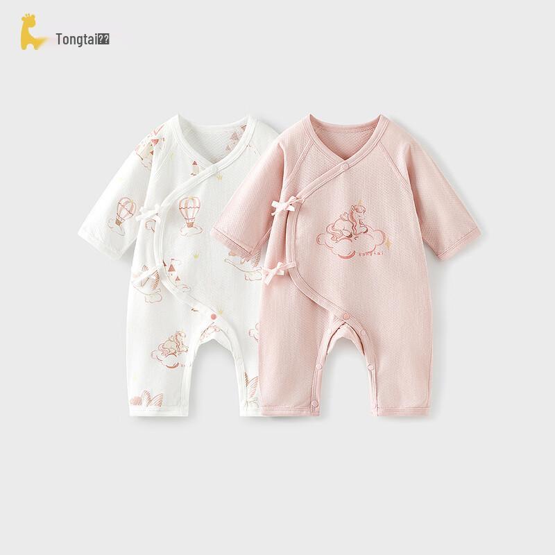 TONGTAI Baby Summer Mesh Butterfly Romper