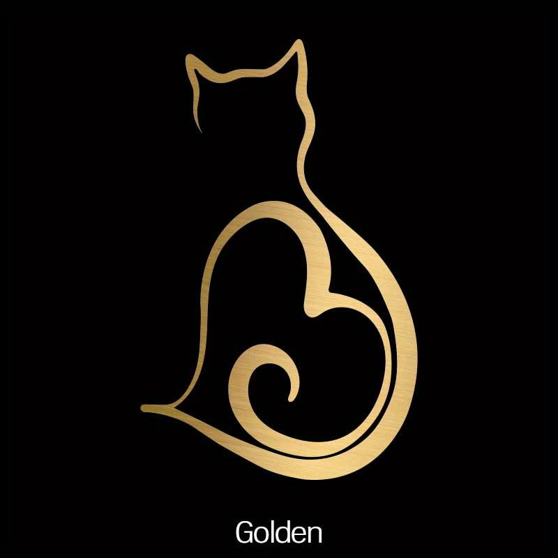 Katter Elsker Hjerte Bilklistremerker for Vindu Støtfanger Styling Dekorasjon Ripe Dekning Biltilbehør Selvklebende Vinylmerker