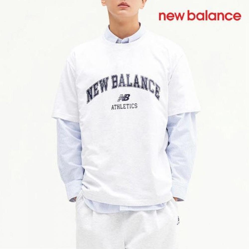 

New Balance Half Club Short Sleeve Tee E8 Nbnee21043 16 Uni Essential Arch XL