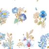 Flower Stickers for Scrapbooking Vintage Self Adhesive Waterproof Scrapbook Floral Decoration Stickers