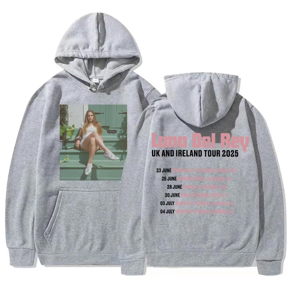 

Lana Del Rey UK Ireland Tour Hoodie Men s Women Harajuku Fashion Aesthetic Sweatshirts Casual Comfort Oversized Pullovers 3XL