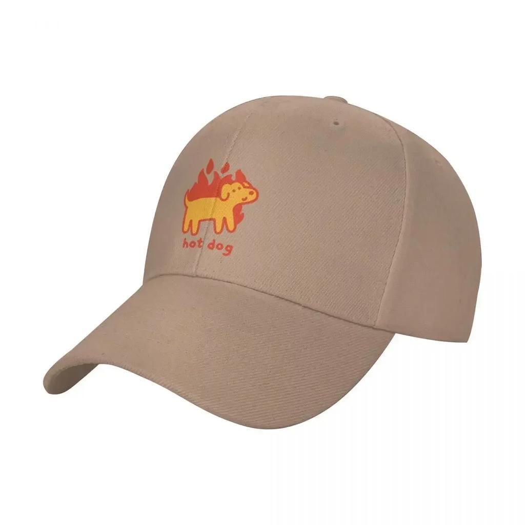 Hot Dog Baseball Cap beach hat funny hat derby hat fishing Unisexs Womens