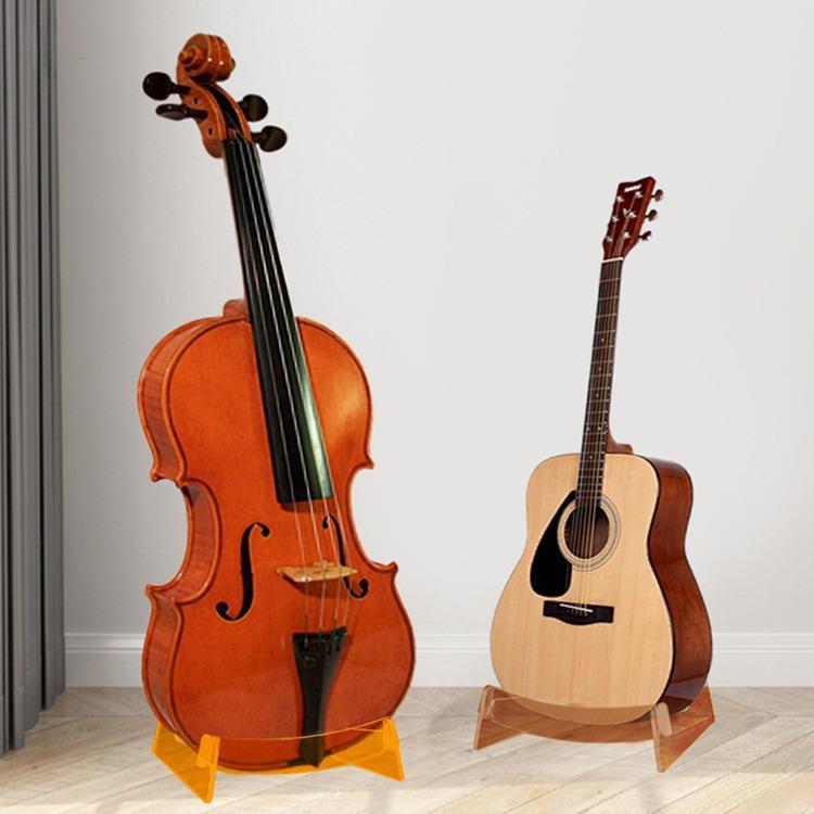 Acrylic Stand for Guitar, Ukulele, Violin, Bass, Zhongruan, Classical Instruments