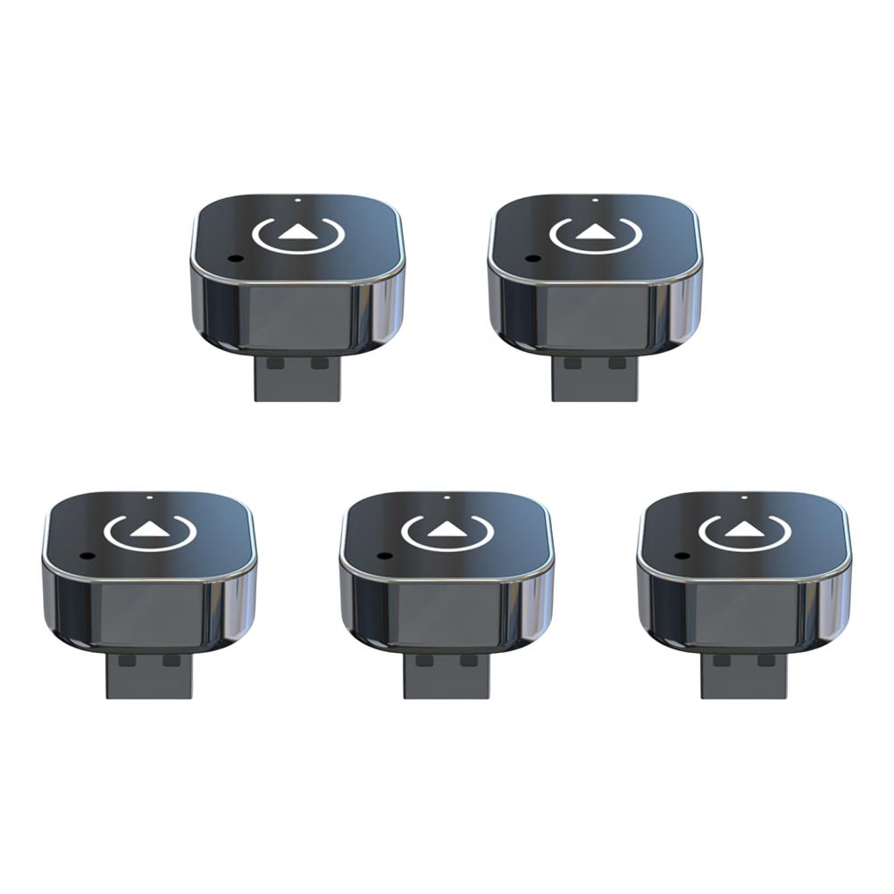 1-5X Wireless CarPlay Android Auto Adapter Smart USB Dongle WiFI BT Auto Connect AI Box Plug Play for iPhone Android Wired Car