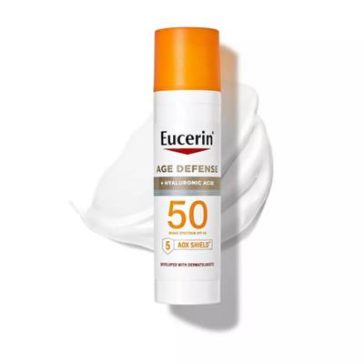 Hialurono rūgštis veido apsauginis kremas nuo senėjimo SPF 50 75ml, 1 vnt.
