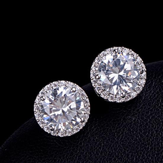 Durable Earrings Easy Matching Women Screw Back