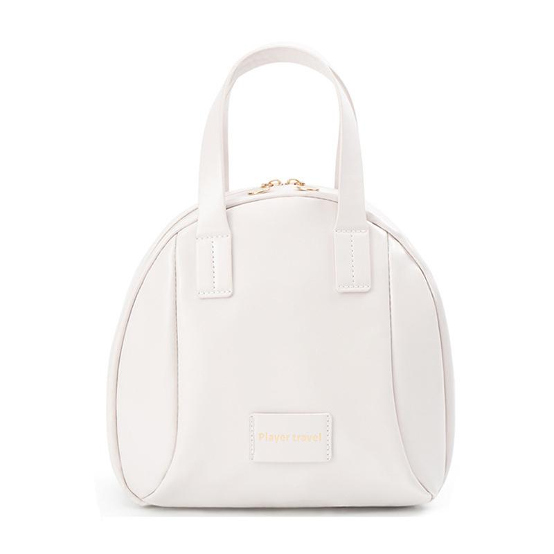 

Дорожная косметичка большой вместимости, портативная кожаная косметичка с ручкой-органайзером, многофункциональная водонепроницаемая косметичка