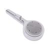 Silicone Shower Head High Pressure Double Sided Massage Shower Head with 6 Spray Modes for Home Bathroom Silver