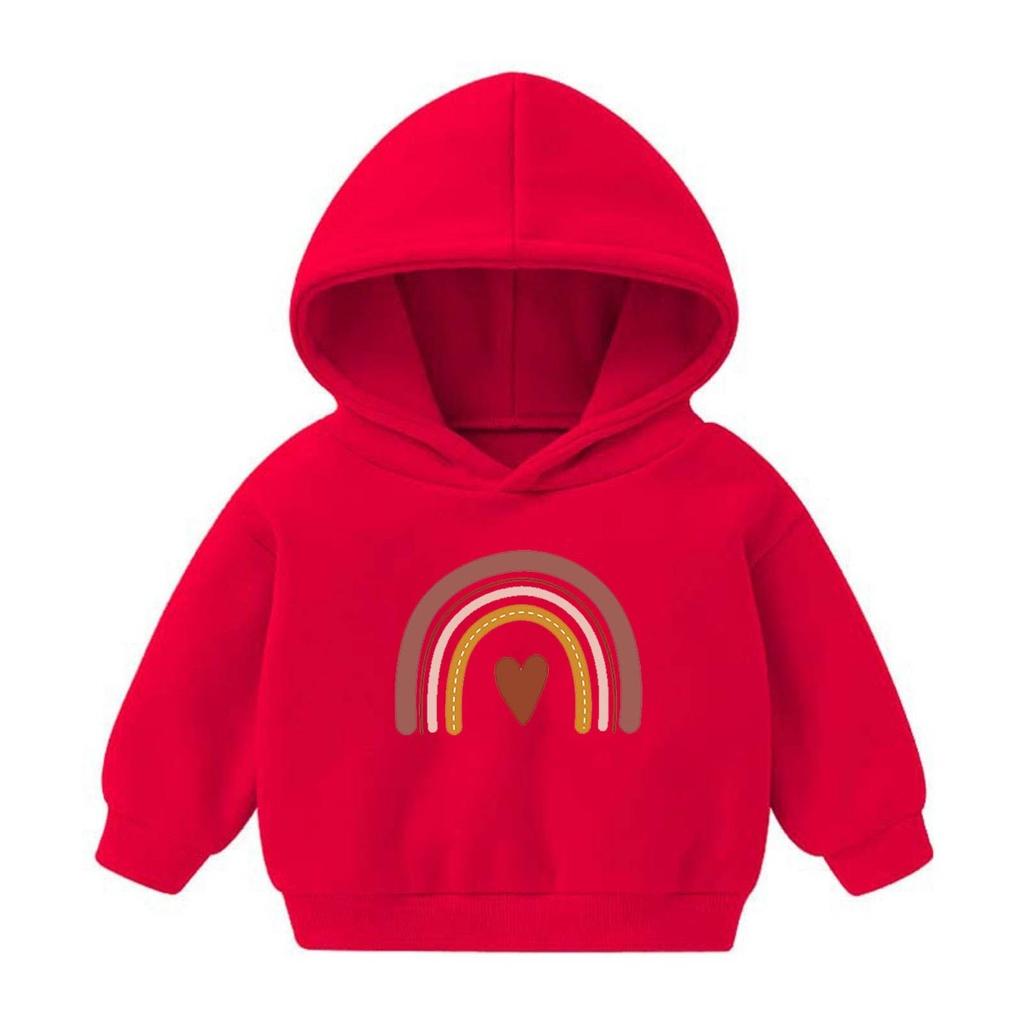 Copii, Mânecă Lungă, Top Casual, Călduros, Hanorac cu Glugă