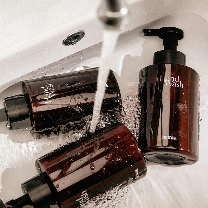 2+2 Hetras Perfume Bubble Large Capacity Hand Wash 515ml 4-pack Gift Set Interior Hand Soap Foam Soap