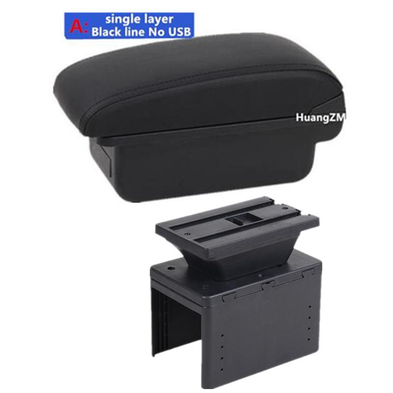 For Citroën C3 aircross Armrest box For Citroen C3 Car Armrest Center Storage box Interior Retrofit car accessories