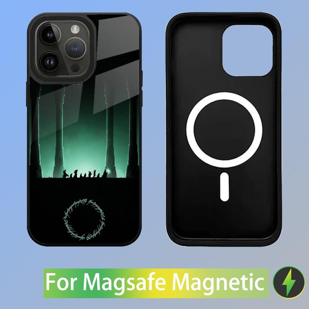 

The L-Lord of the R-Rings Phone Case For iPhone 15,14,13,12,11,Plus,Pro,Max Mini Magsafe Magnetic Wireless Charging iPhone15promax