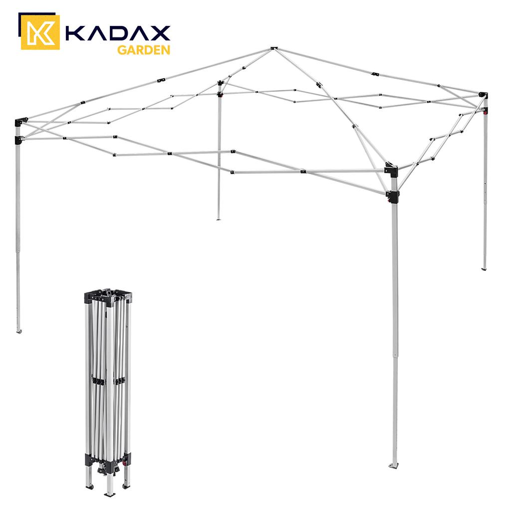 KADAX Zahradní altán Párty stan Obchodní pavilon 3x3m Na zahradu Zelený