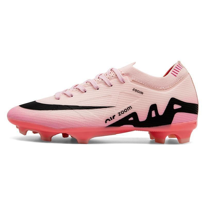 World Cup low-top football shoes into artificial turf long nails leather feet boys and teenagers sports training