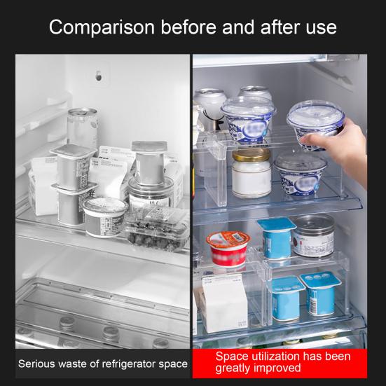 Schrank-Lagerregal Zusammengebautes hochfestes PS-Multifunktions-Thekenregal für den Kühlschrank