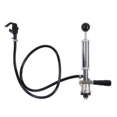 Beer Keg Pump Leakproof Rustproof Stainless Steel Beer Quick Keg Tap Pump S Type Dispenser for