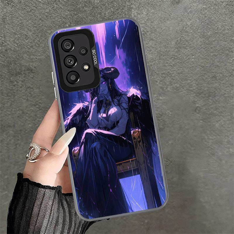 Albedo O-Overlords Anime Shockproof Phone Case for Samsung A17 A16 A15 A14 A37 A57 A36 A56 A26 A35 A55 A25 A34 A54 A24 A13 A23 A