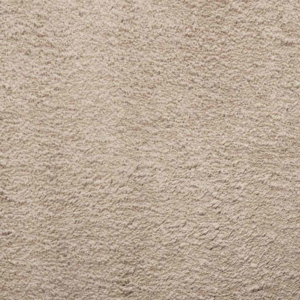 HUARTE Rug Short Pile Soft and Washable Beige 80 X 250 Cm