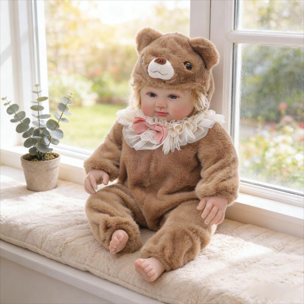 65CMCLOVERAY Reborn Baby Doll - Large Dress-up Toy for Children