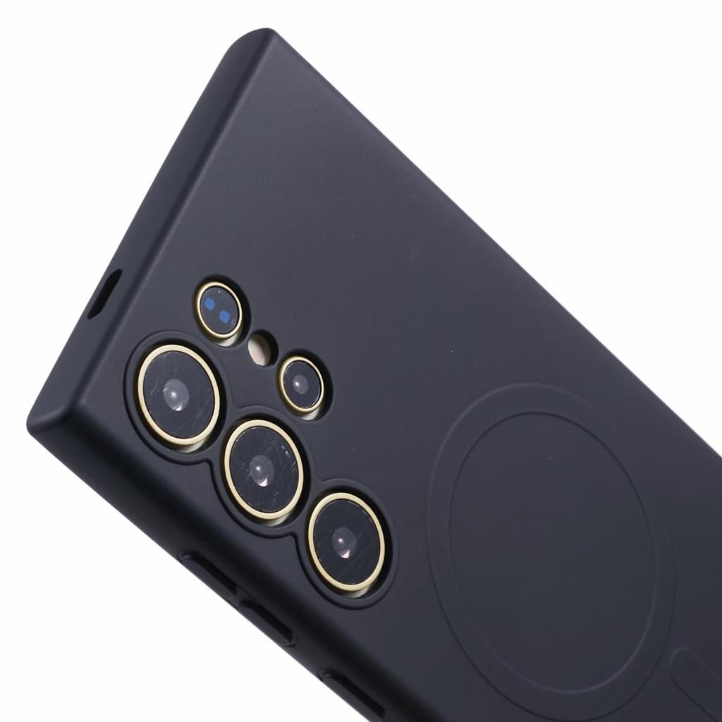 For Samsung Galaxy S24 Ultra Case Shockproof TPU Phone Cover Compatible with MagSafe