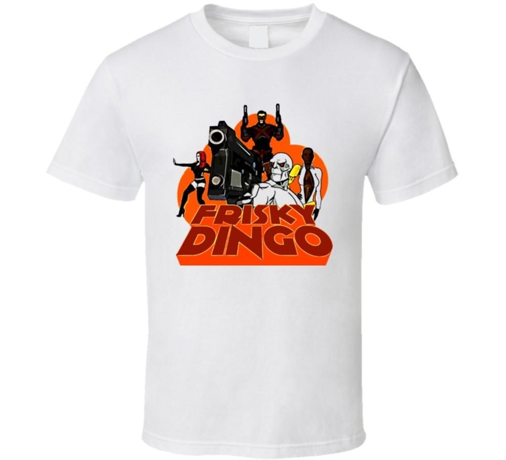 

Frisky Dingo Adult Swim Cartoon T Shirt Unisex T-Shirt S