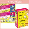 Baralho de Cartas Vibrante Taco Cat Cabra Queijo Pizza Perfeito Para Festas e Eventos