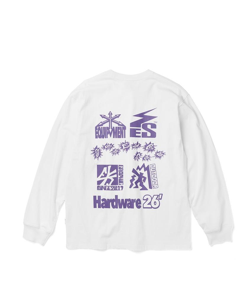 YESEYESEE Y.E.S Hardware 26 L/S White