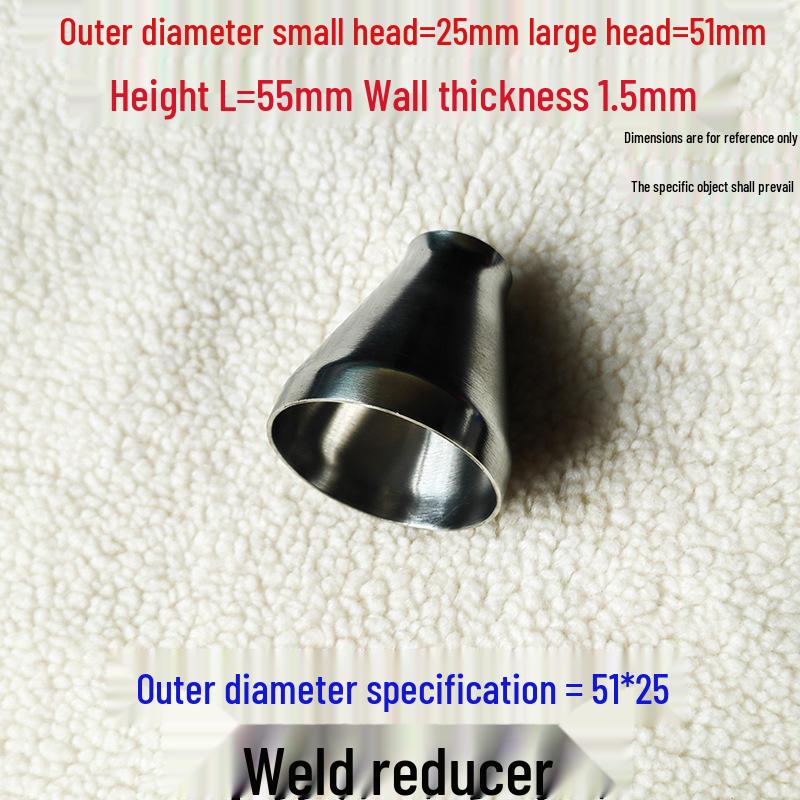 Hongshun 304 Stainless Steel Polished Concentric/Eccentric Reducer Pipe